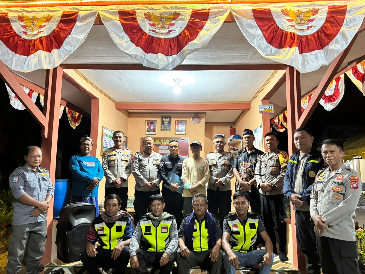 Satbinmas Polres Lamandau dampingi Tim Ditbinmas Polda Kalteng Laksanakan Assessment Satkamling