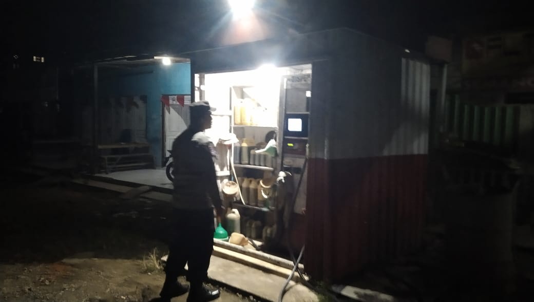 Piket Polsek Patroli kepertokoan diwilkum Polsek Delang