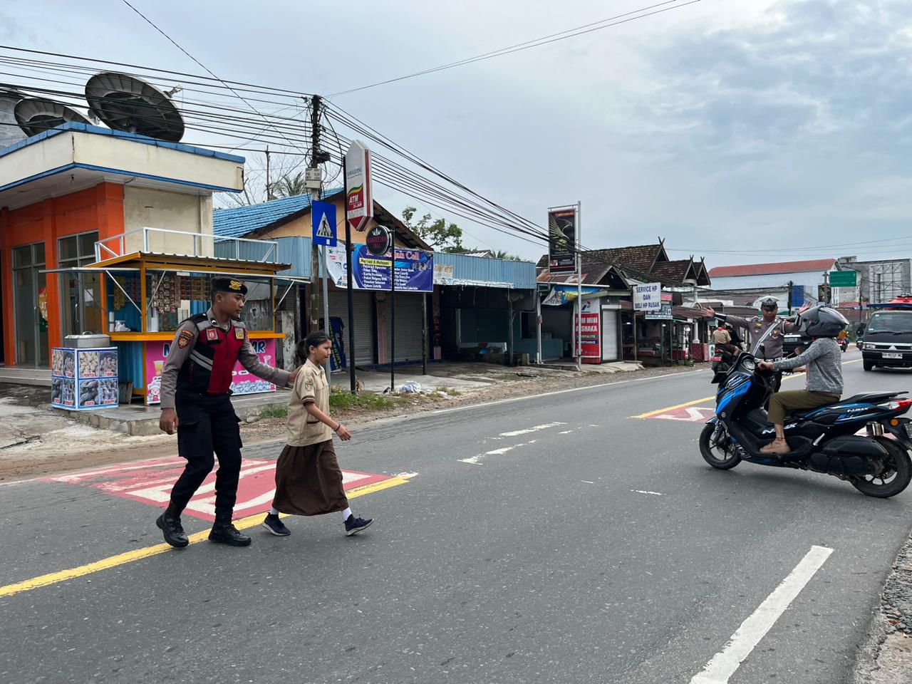 Antisipasi Kemacetan Dan Kecelakaan Di Pagi Hari