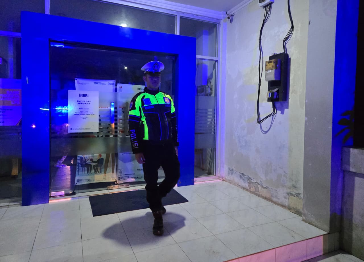 Patroli Blue Light Polres Lamandau, Upaya Cegah Gangguan Kamtibmas