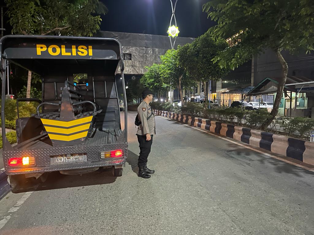 Antisipasi Tindak Kriminalitas, Polsek Teweh Tengah Laksanakan Patroli Malam