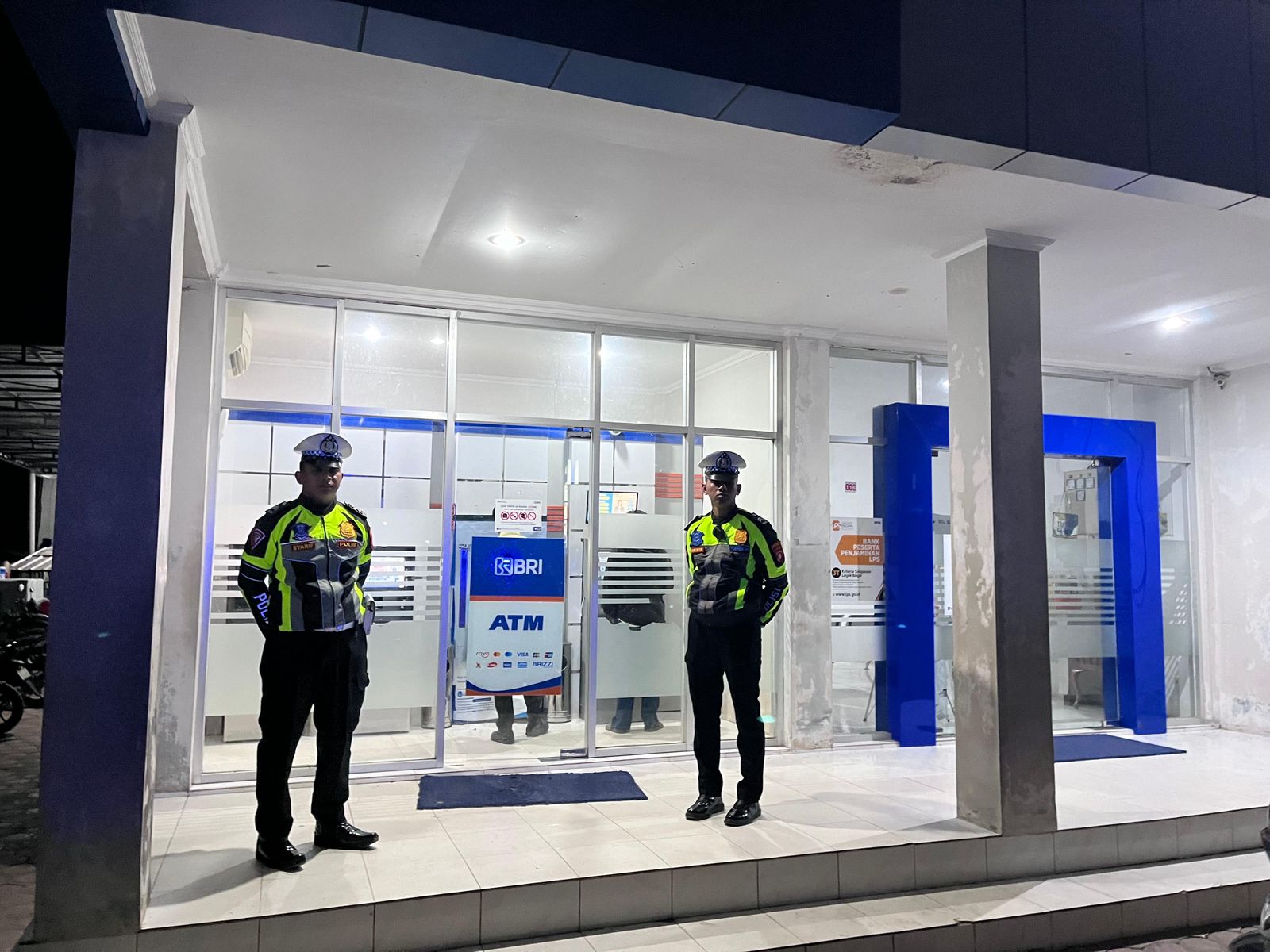 Sat Lantas Polres Lamandau Gelar Patroli Malam di Objek Vital Demi Ciptakan Kamtibmas Kondusif