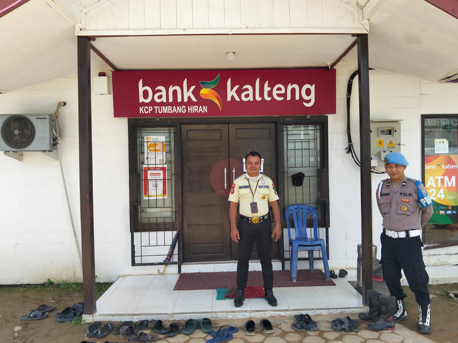 Cegah Kriminalitas Polsek Marikit Patroli diwilayah Kec. Marikit, Kab. Katingan.