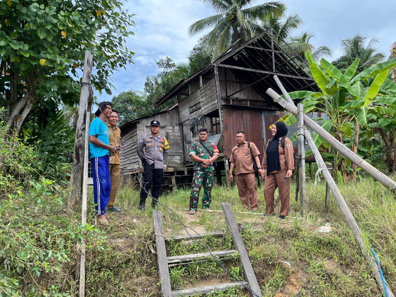 Polsek Katingan Tengah Sambang Kamtibmas