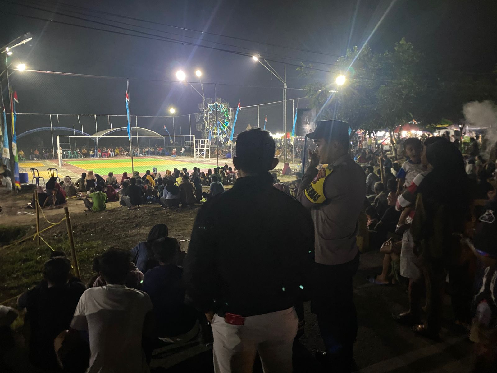 Personil Piket Patroli di Wilkum Polsek Sematu Jaya