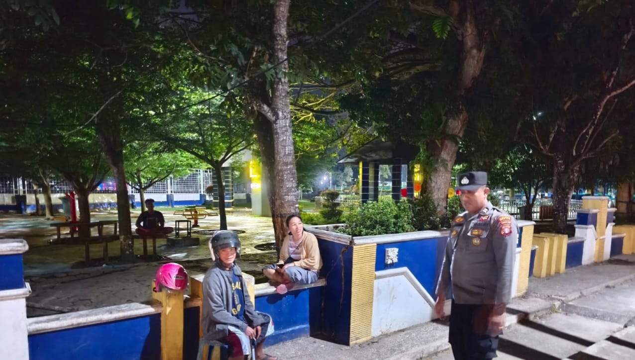 Ciptakan Situasi Kamtibmas Yang Kondusif Di Wilayah Hukum Teweh Tengah, Polsek Teweh Tengah Laksanakan Patroli Kamtibmas