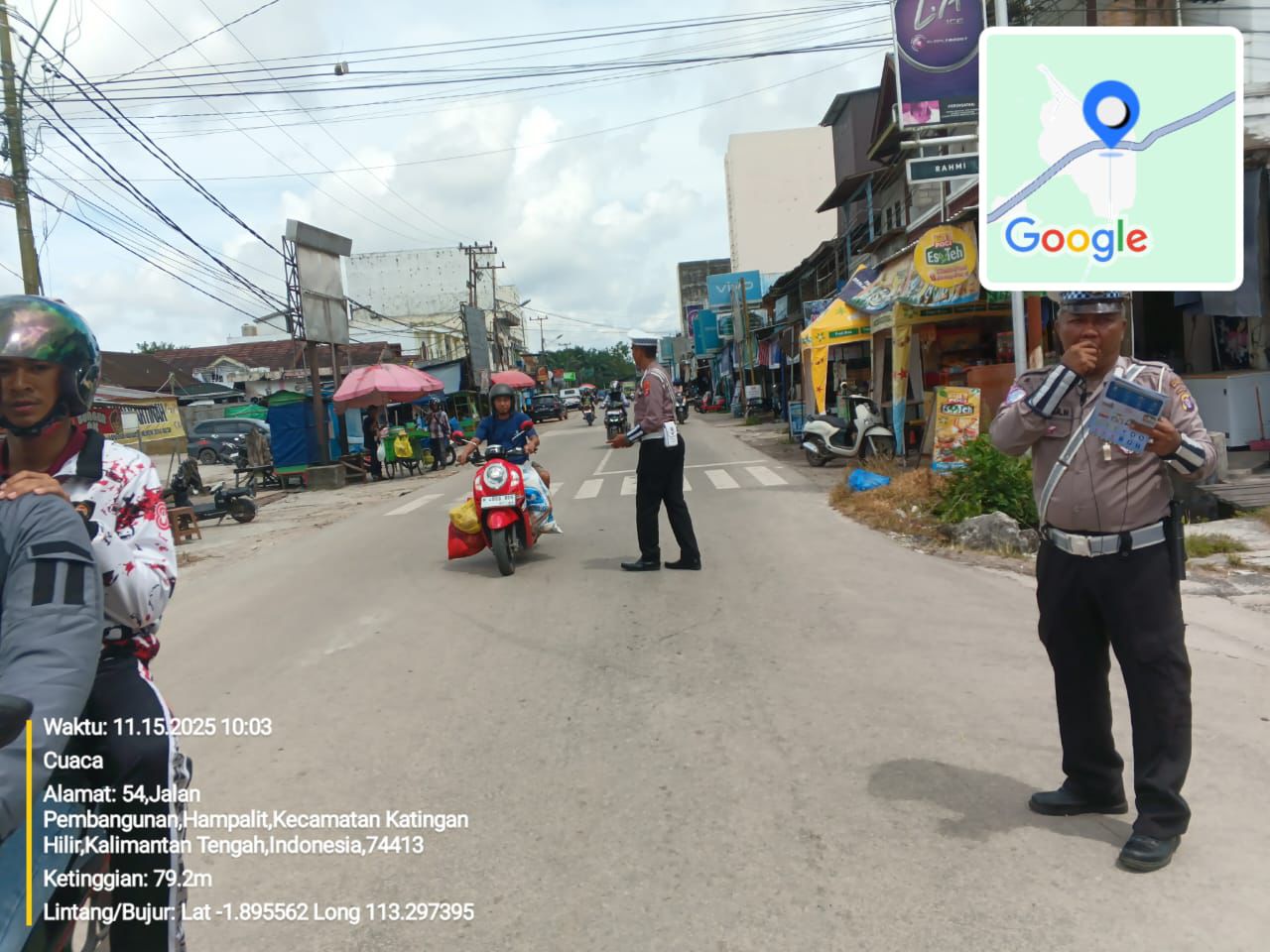 Antisipasi Balap Liar, Satlantas Polres Katingan laksanakan patroli ke titik-titik lokasi rawan balap liar.