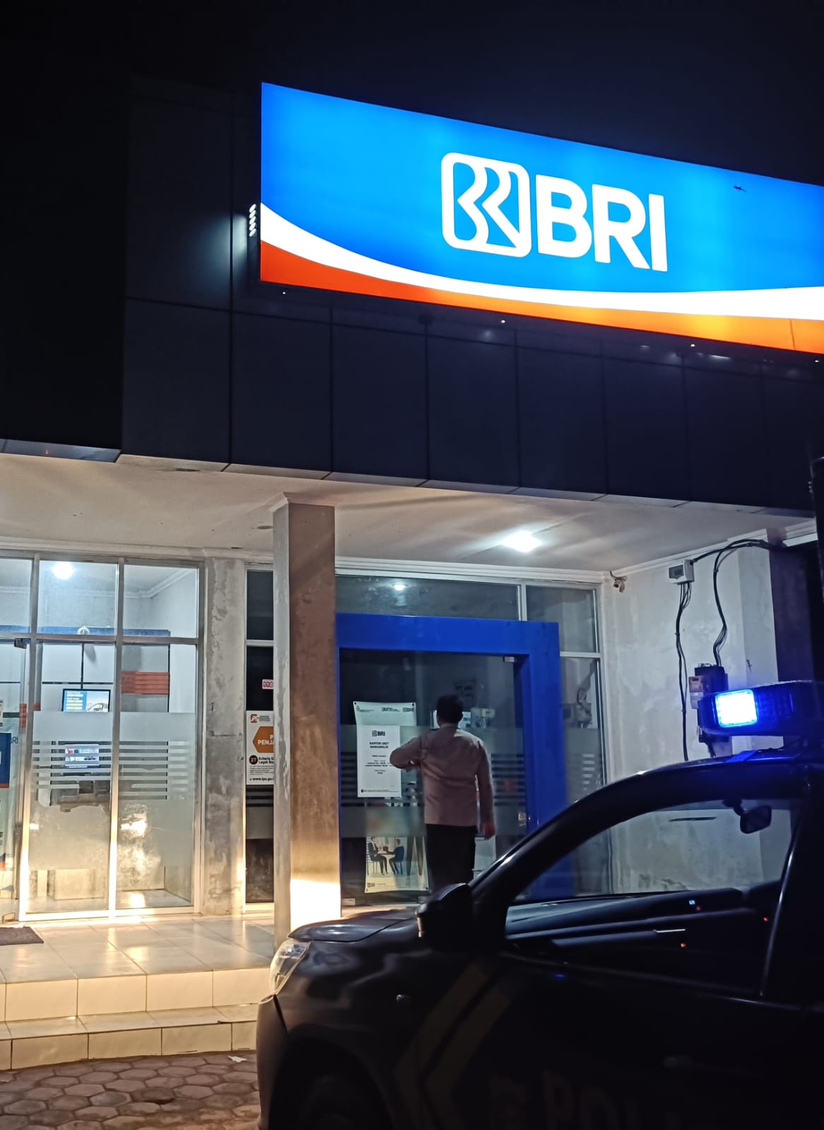 Piket Malam Polsek Bulik Patroli ke Perbankan (ATM) diwilkum Polsek Bulik