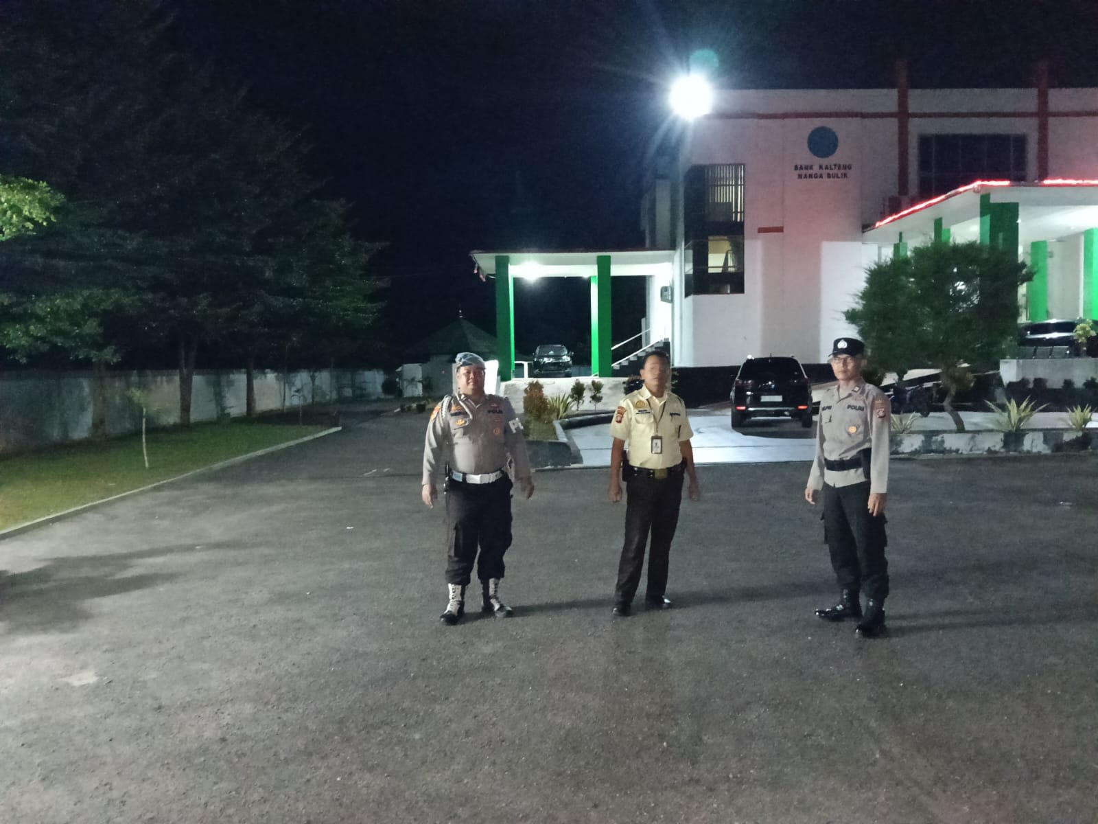 Polsek Bulik Patroli Obyek Vital dan Bank wilkum Polsek Bulik