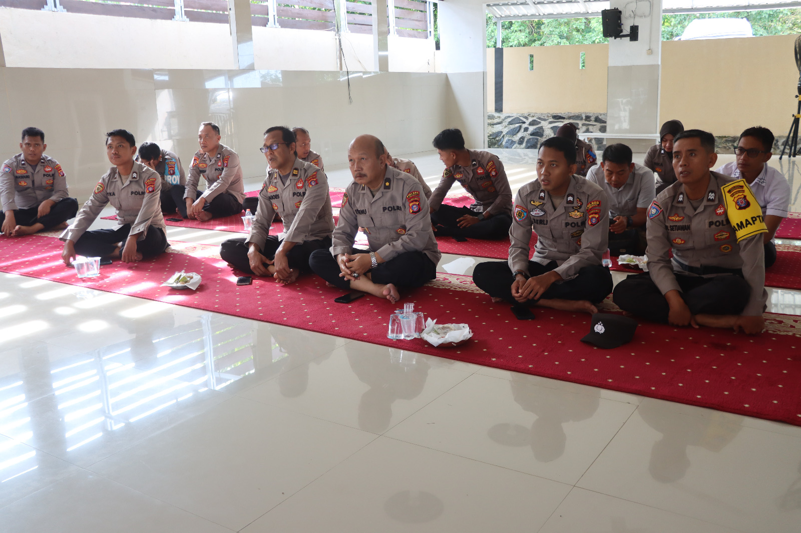 Polres Lamandau Gelar Binrohtal Daring untuk PNPP, Dipimpin Pembina Agama Islam dan Kristen Polda Kalteng