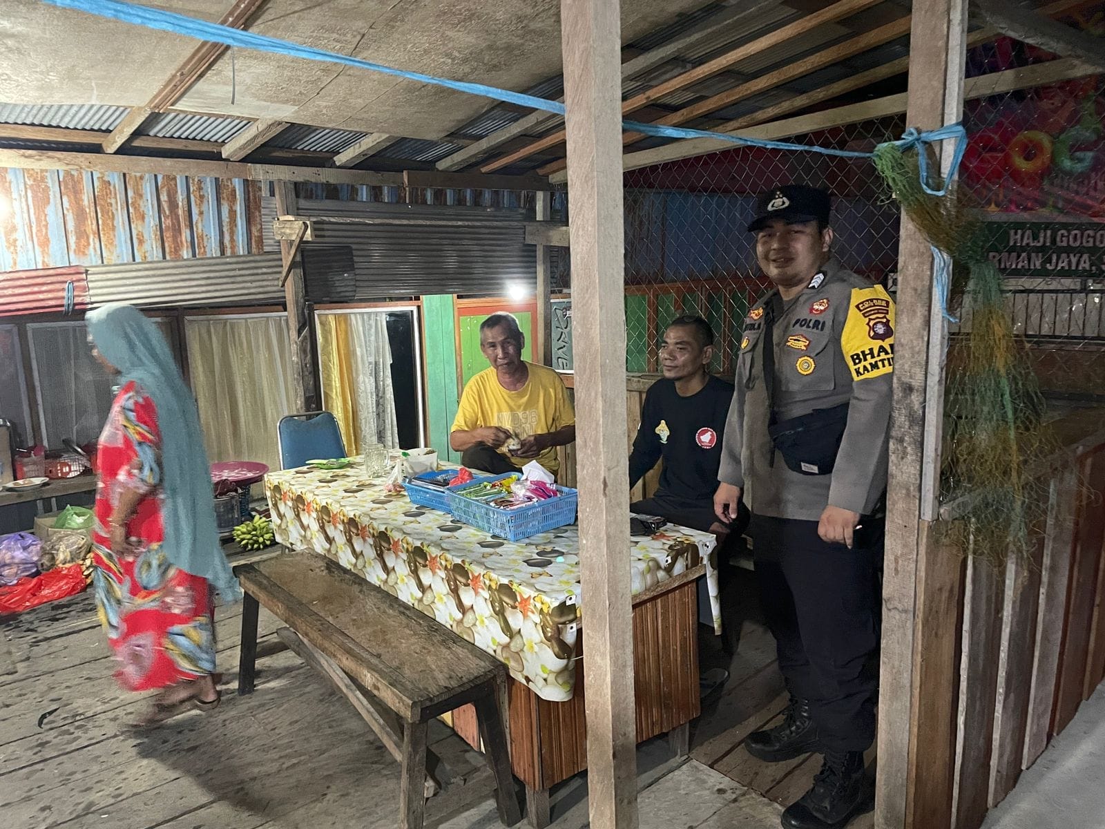 Antisipasi Penyebaran Terorisme, Polsek Teweh Tengah sosialisasikan Bahaya Terorisme ke Warga