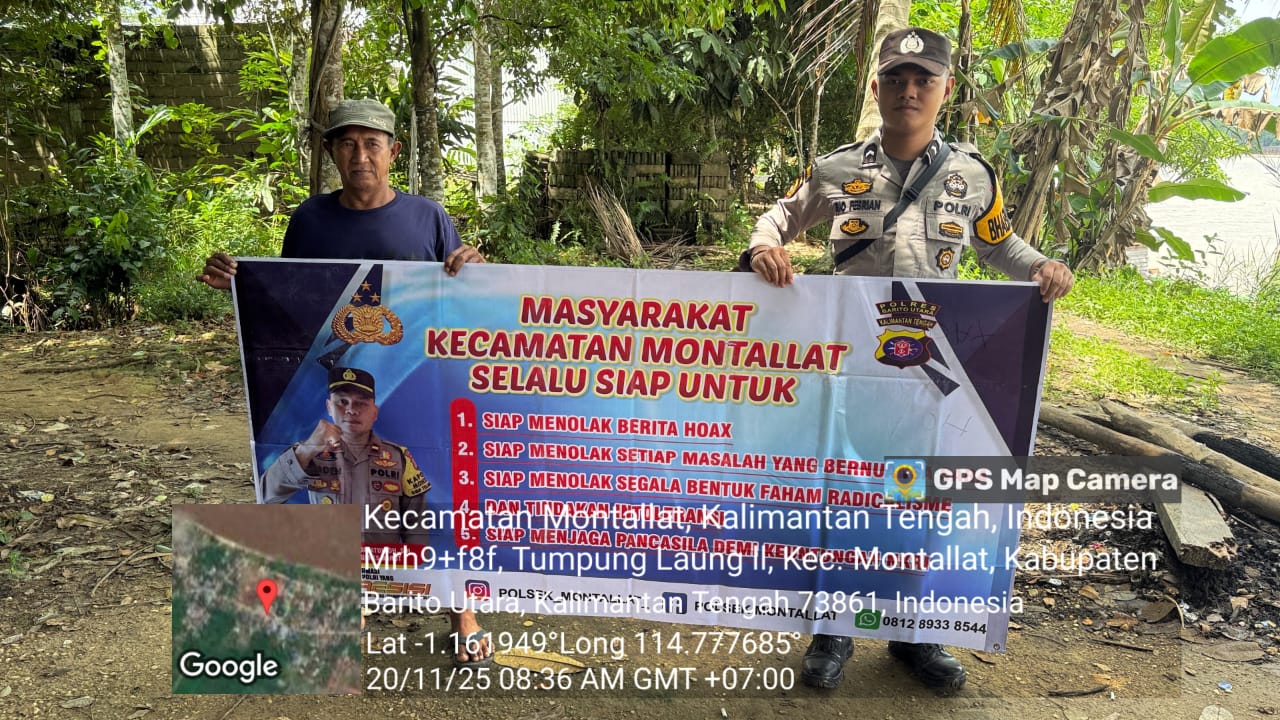 Polsek Montallat Gelar Sosialisasi Bahaya Hoax untuk Meningkatkan Literasi Informasi Masyarakat