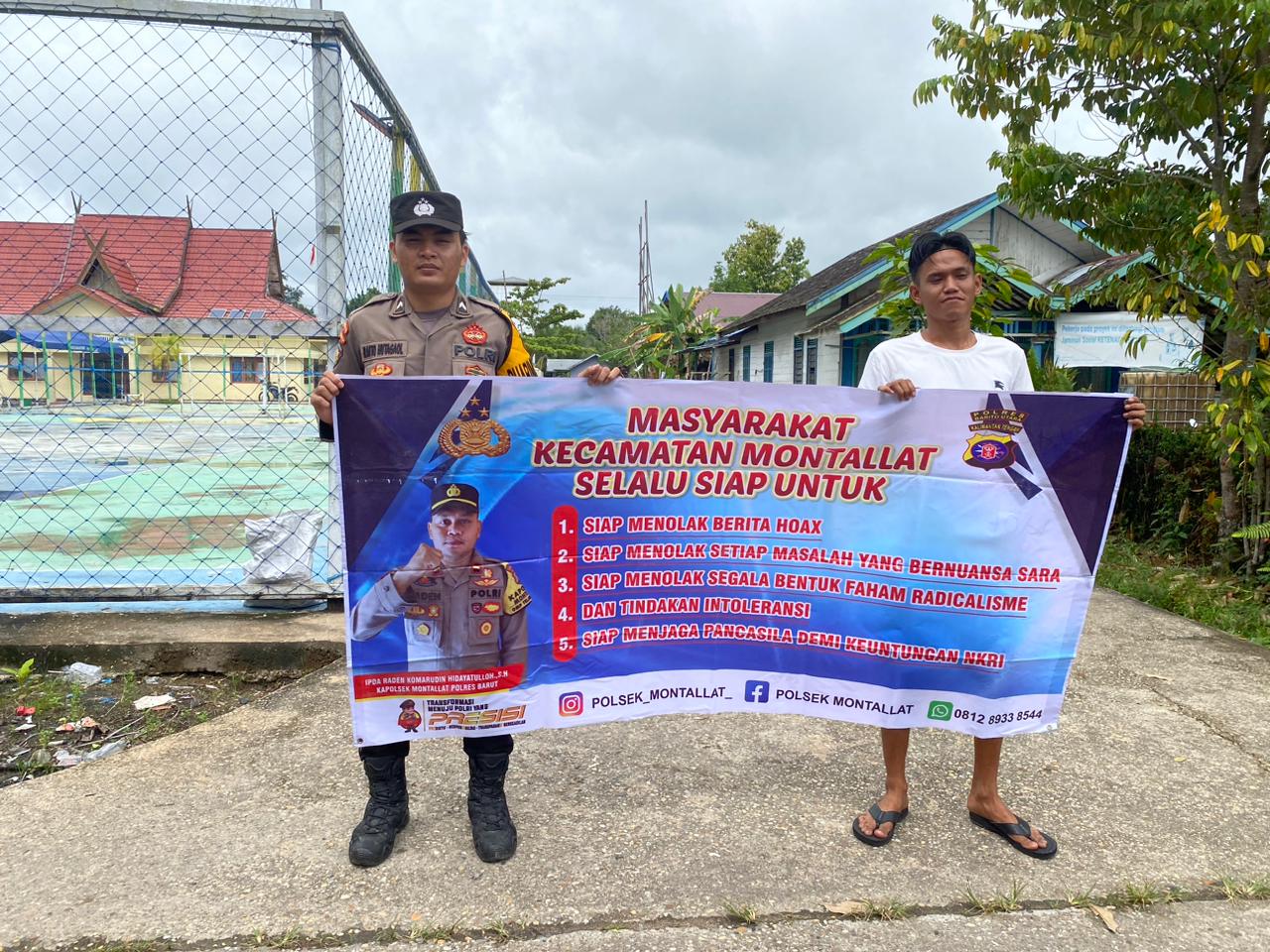 Polsek Montallat Gelar Sosialisasi Bahaya Hoax untuk Meningkatkan Literasi Informasi Masyarakat