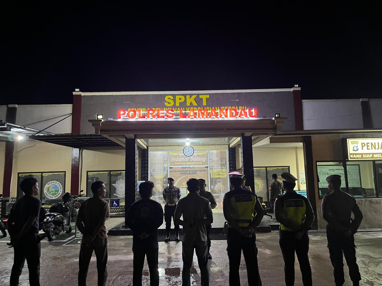 Polres Lamandau Laksanakan KRYD Mencegah Potensi Gangguan Kamtibmas