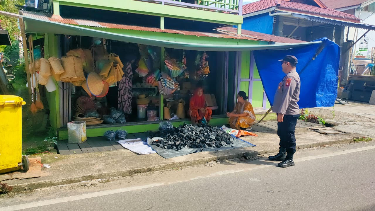 Wujudkan Situasi Kamtibmas Yang Aman Dan Kondusif, Polsek Teweh Tengah Laksanakan Patroli Kamtibmas