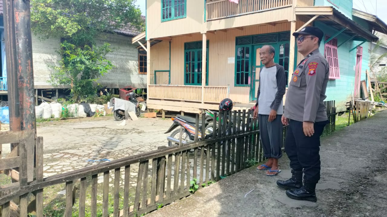 Sosialisasikan Germas Kepada Masyarakat, Polsek Teweh Tengah Himbau Agar Tetap Menjaga Dan Membiasakan Hidup Bersih