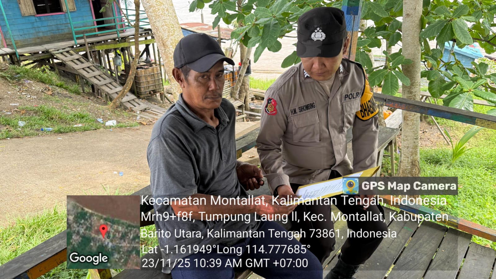 Polsek Montallat Sosialisasikan Maklumat Kapolri kepada Masyarakat