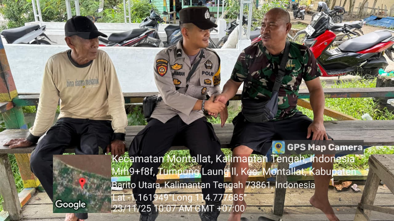 Polsek Montallat Perkuat Kedekatan Dengan Masyarakat Melalui Sambang DDS