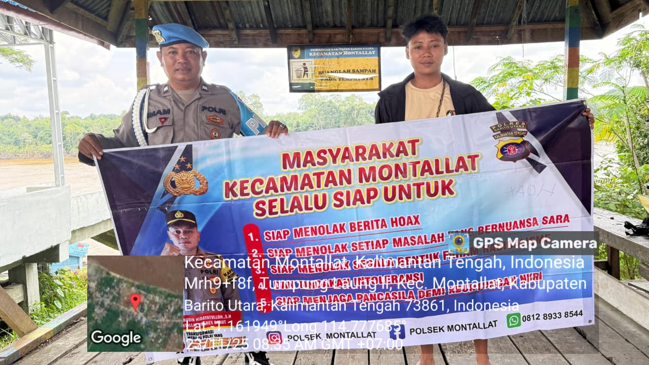 Polsek Montallat Gelar Sosialisasi Bahaya Hoax untuk Meningkatkan Literasi Informasi Masyarakat