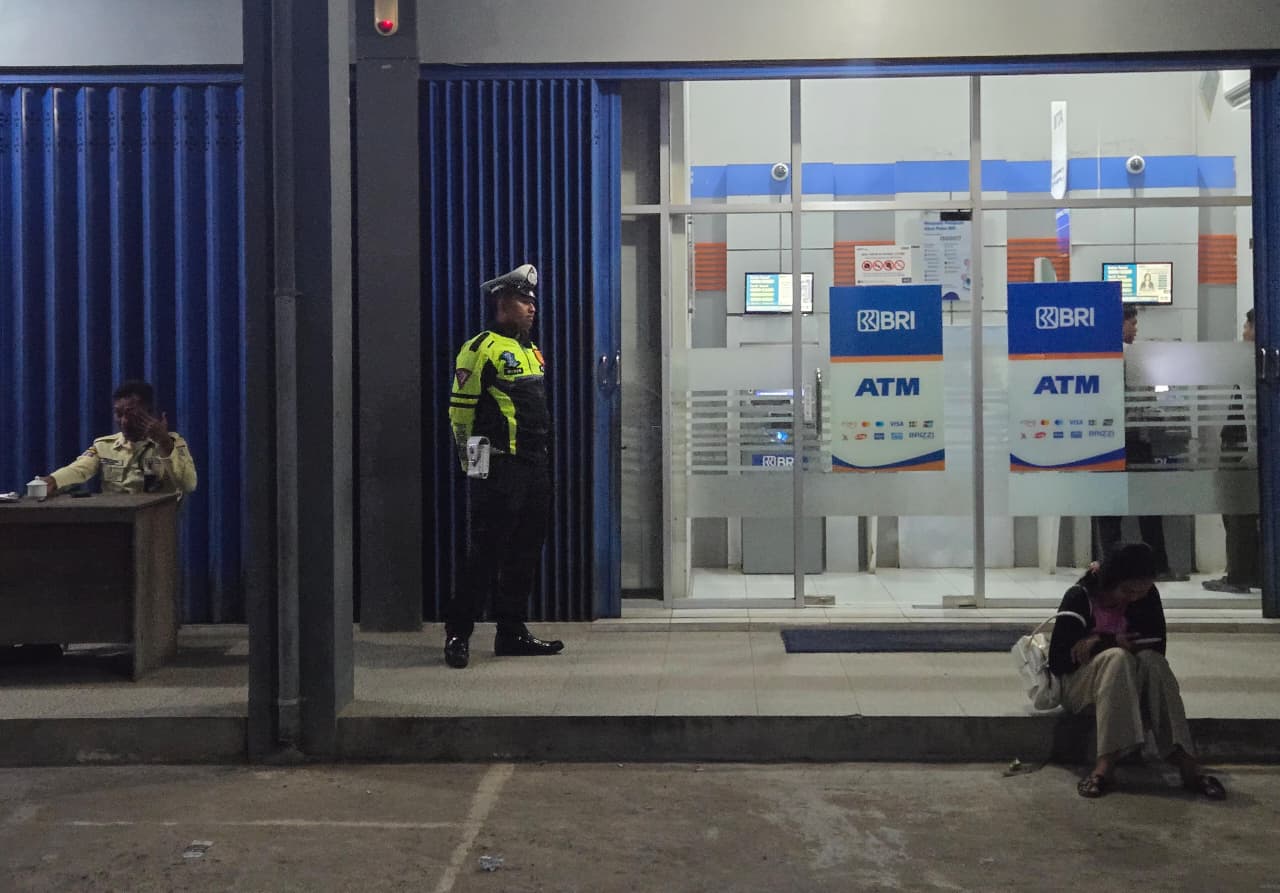 Sat Lantas Polres Lamandau Gelar Patroli di Objek Vital Demi Ciptakan Kamtibmas Kondusif