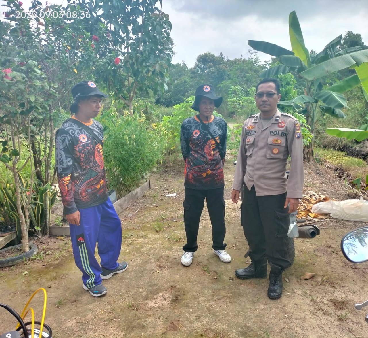 Cooling System Sambang dilaksanakan Bhabinkamtibmas untuk Wujudkan Situasi Kondusif.