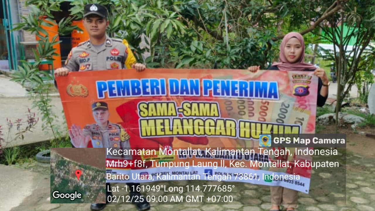 *Polsek Montallat Putus Tindak Pelanggaran Pungli, Polsek Montallat Himbau Stop Pungli ke Warga