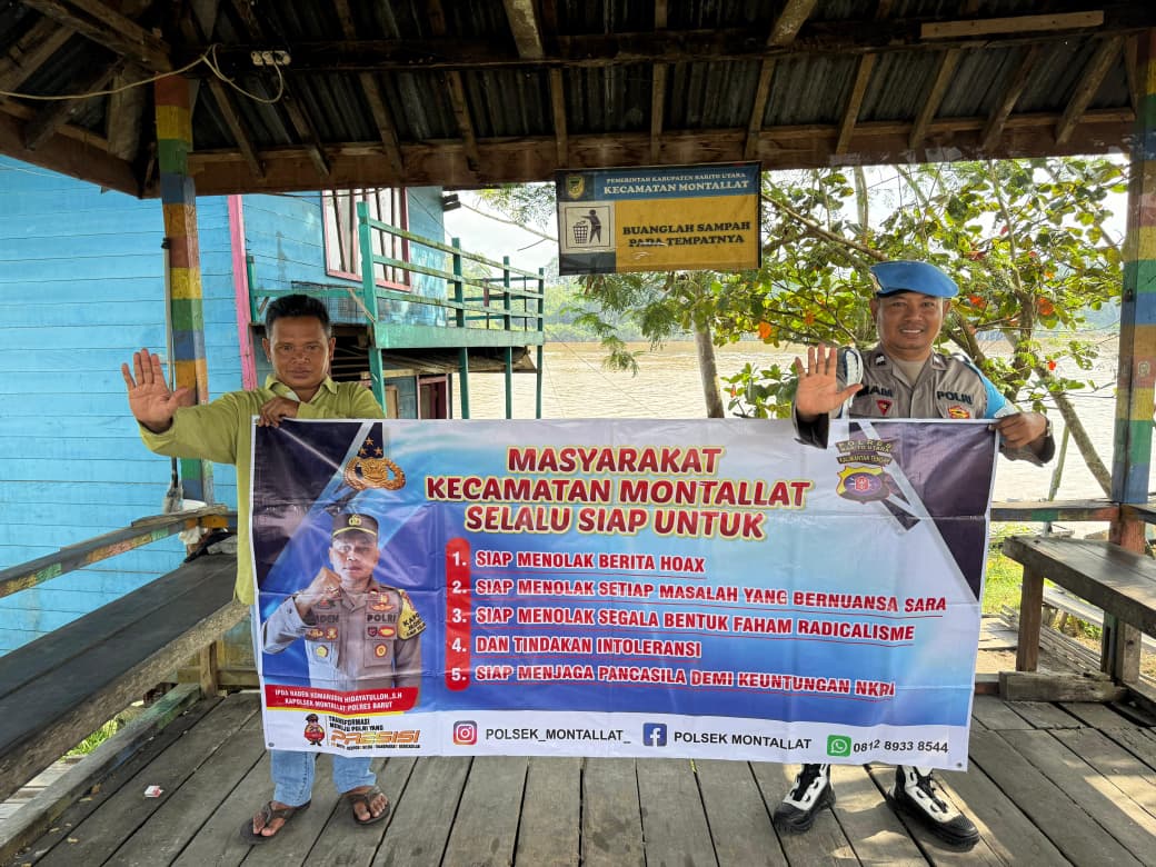 Polsek Montallat Gelar Sosialisasi Bahaya Hoax untuk Meningkatkan Literasi Informasi Masyarakat