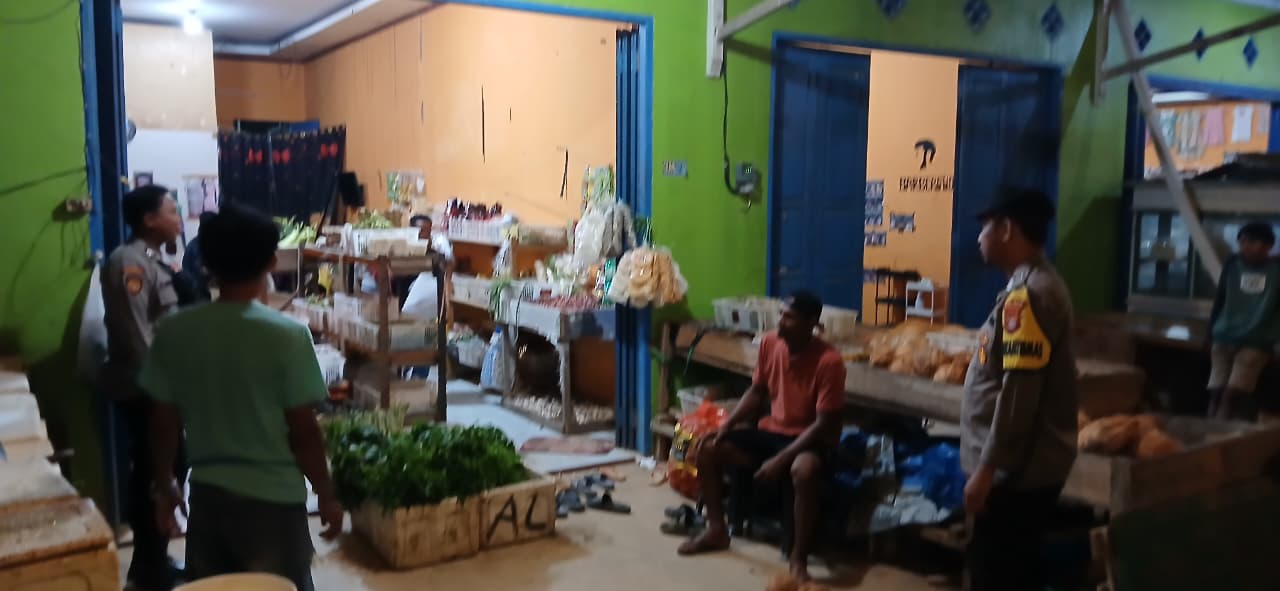 Piket Polsek Lamandau Sosialisasikan Penanggulangan Premanisme Berkedok Ormas