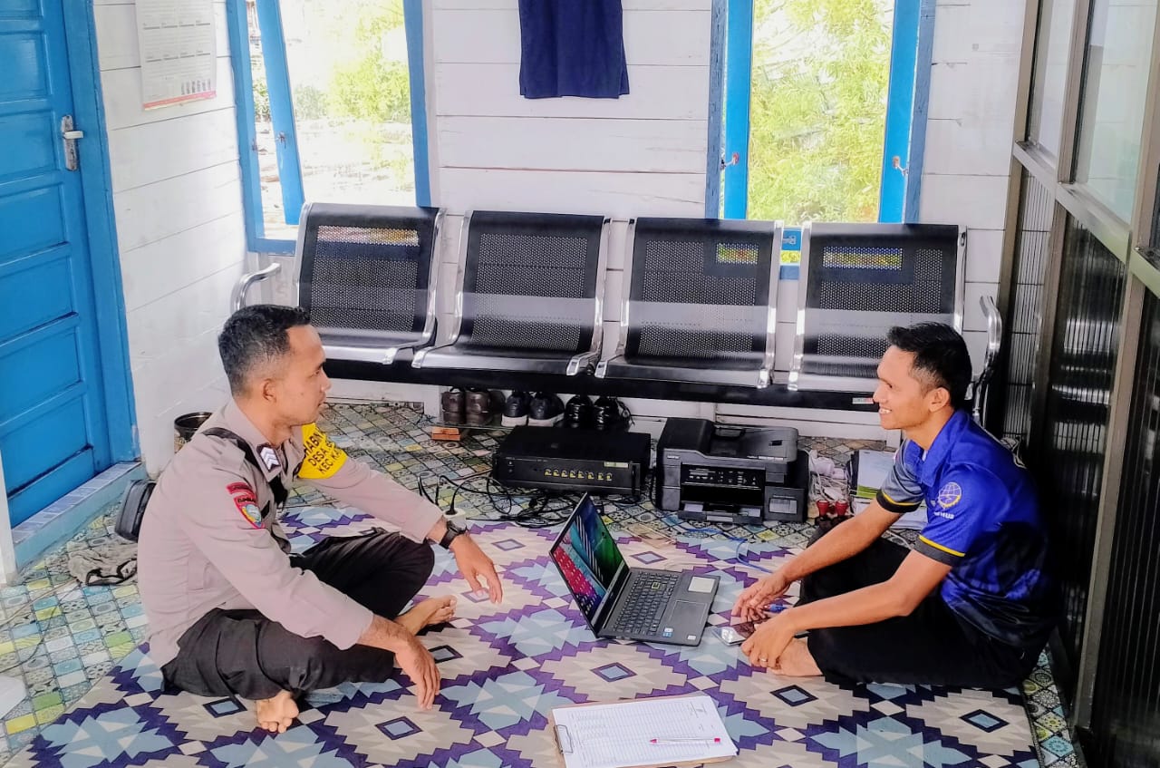 Polsek Marikit Melaksanakan Kegiatan Sambang / DDS Kepada Masyarakat Kec. Marikit.