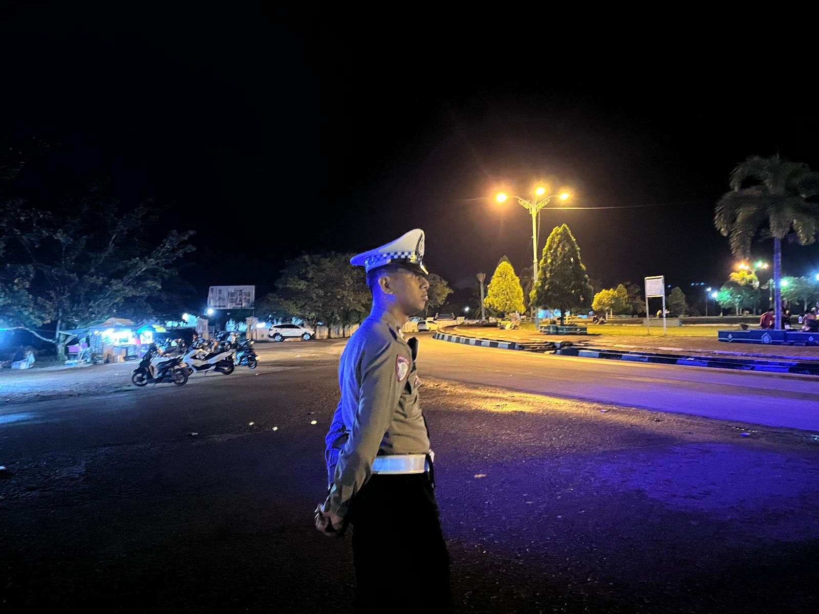 Patroli Blue Light Polres Lamandau, Upaya Cegah Gangguan Kamtibmas