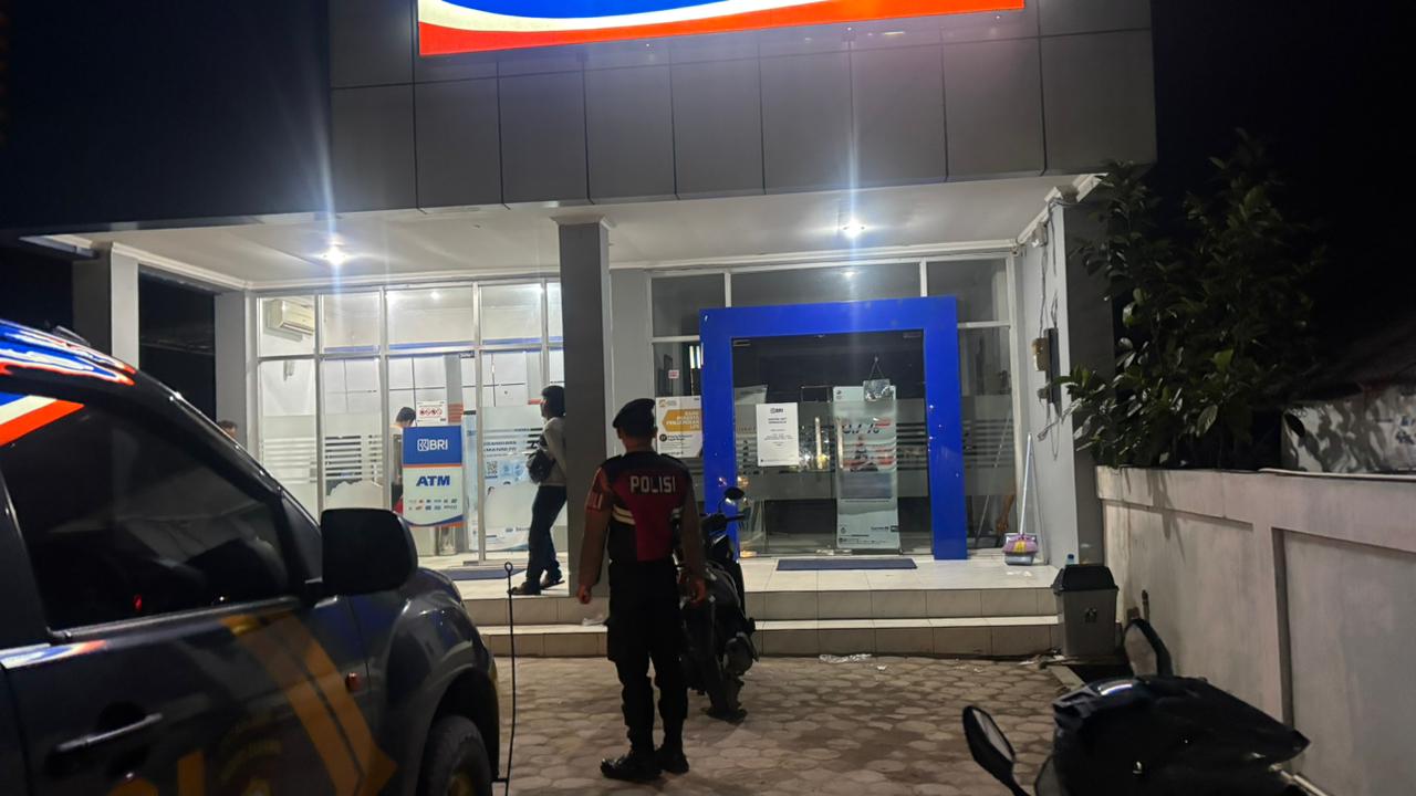 Sat Samapta Polres Lamandau Patroli di Objek Vital, Sambangi Satpam untuk Perkuat Keamanan