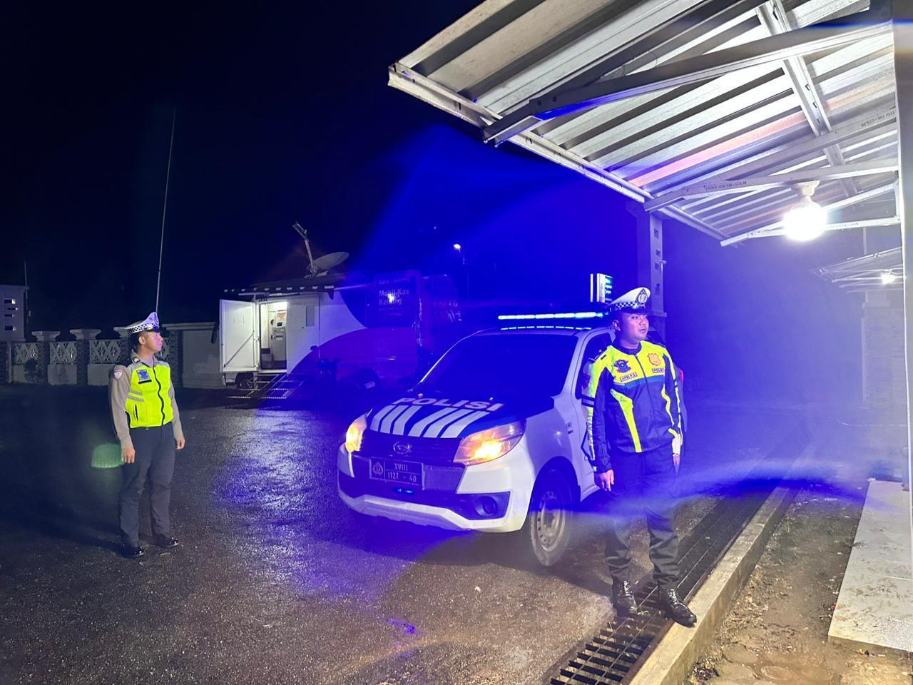 Patroli Blue Light Polres Lamandau, Upaya Cegah Gangguan Kamtibmas