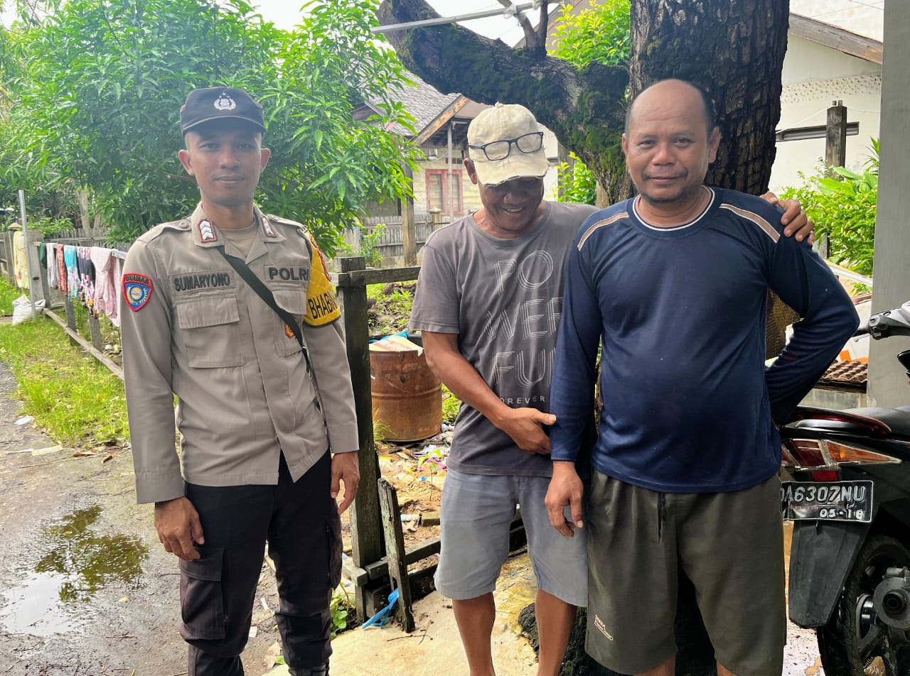 Demi Terciptanya Situasi Yang Aman dan Kondusif, Personil Polsek Katingan Kuala Kunjungi Warga Binaannya