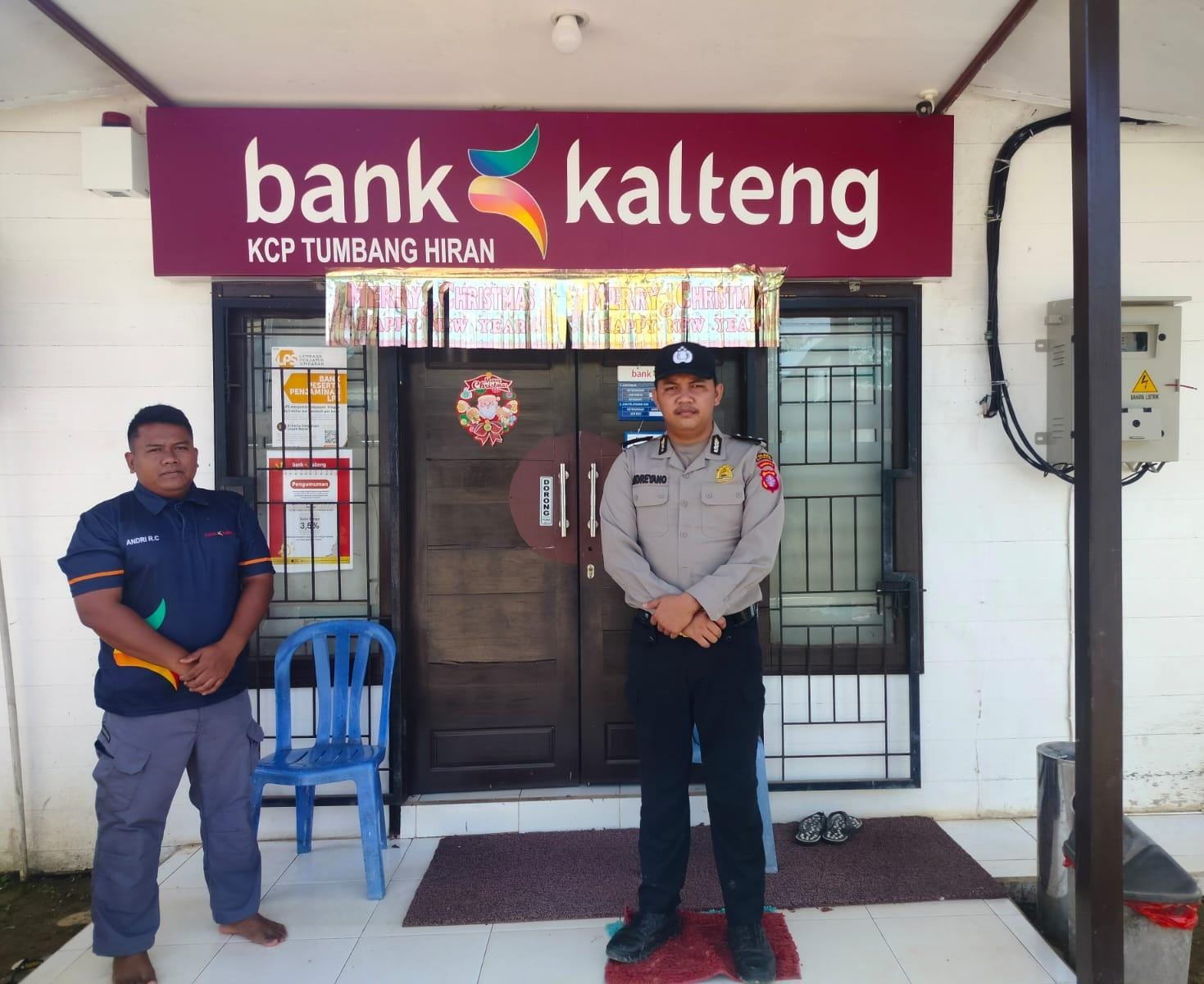 Giat Rutin Patroli Siang diwilayah Kec. Marikit, Kab. Katingan.