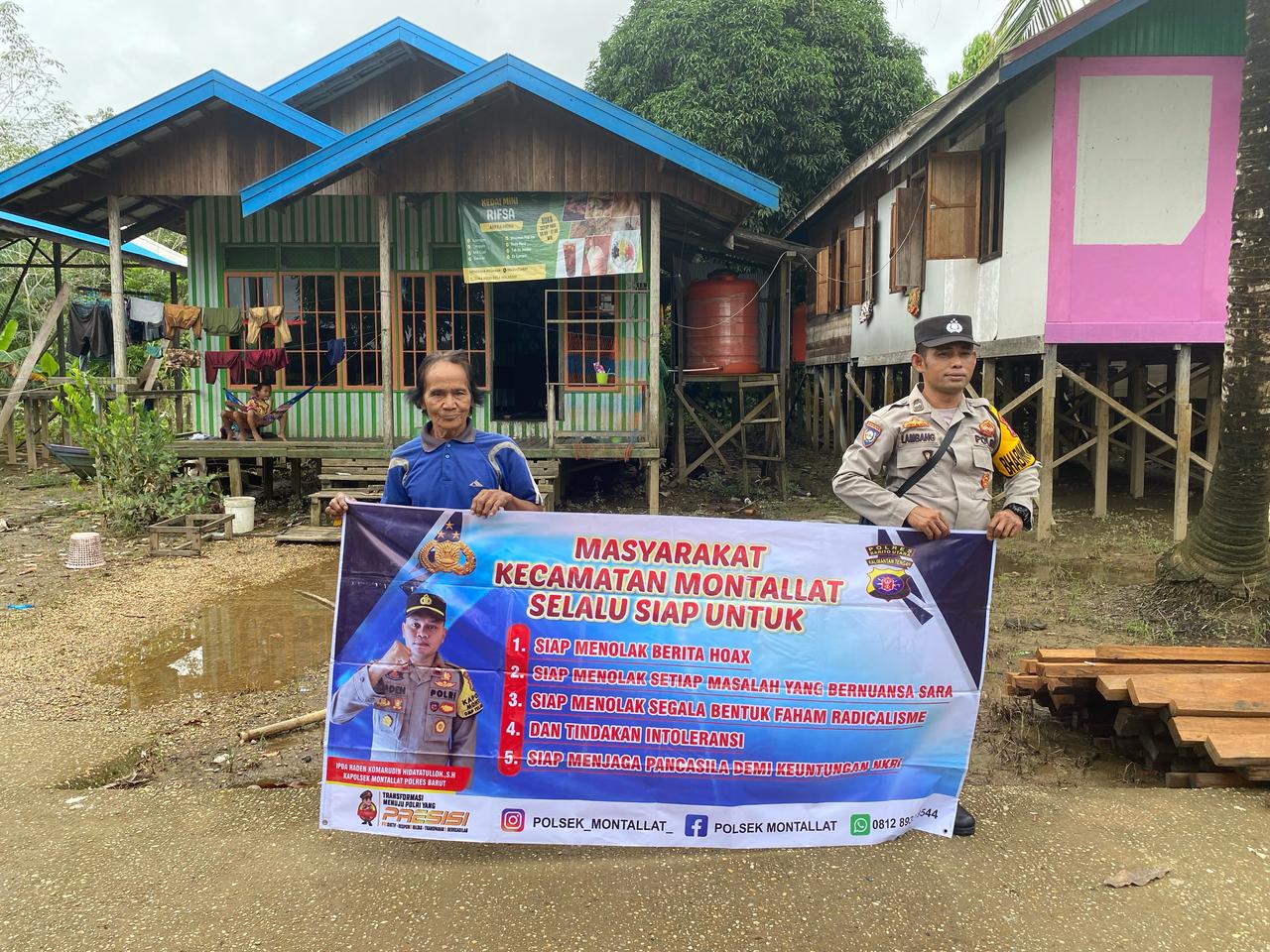 Polsek Montallat Gelar Sosialisasi Bahaya Hoax untuk Meningkatkan Literasi Informasi Masyarakat