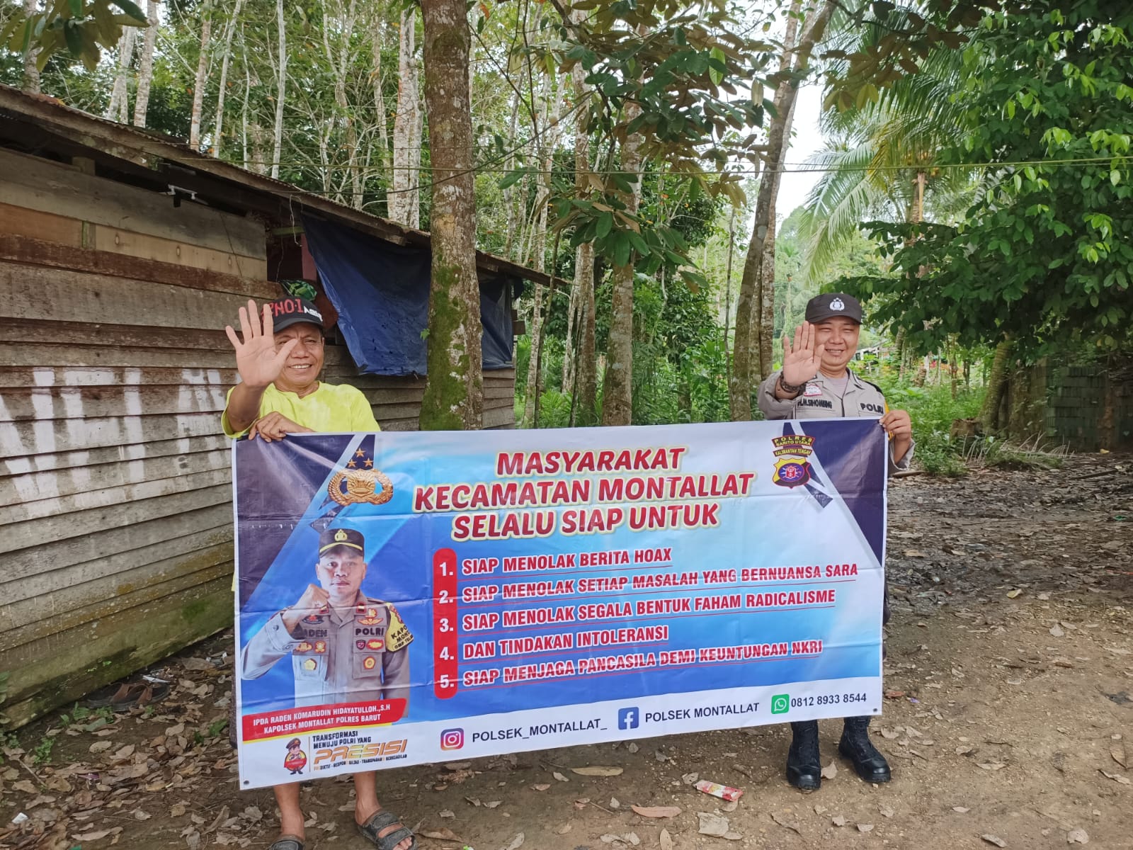 Polsek Montallat Gelar Sosialisasi Bahaya Hoax untuk Meningkatkan Literasi Informasi Masyarakat