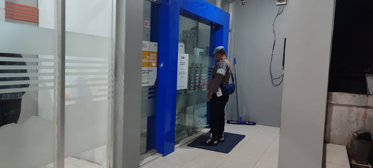 Polsek Bulik Patroli Obyek Vital dan Bank wilkum Polsek Bulik