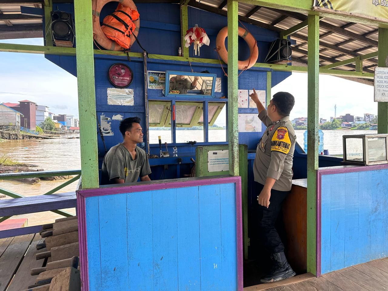 . Bhabinkamtibmas Rantau Bangkiang Ajak Warga Wujudkan Kamtibmas Kondusif