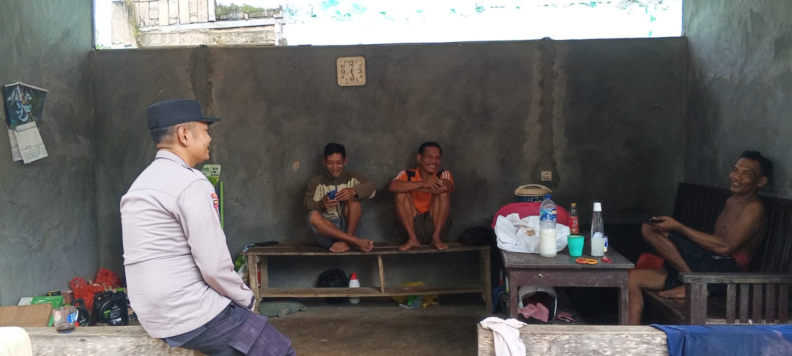 Piket Polsek Lamandau Sosialisasikan Penanggulangan Premanisme Berkedok Ormas