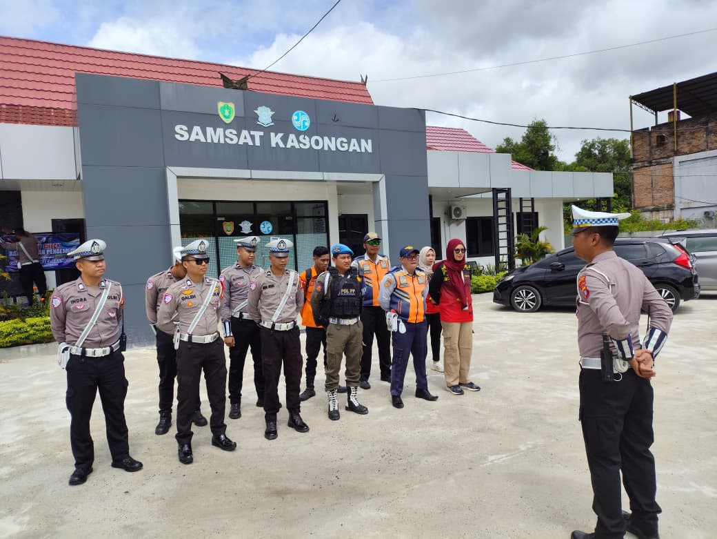 Satlantas Polres Katingan Laksanakan Ramp Check Terpadu dalam Rangka Operasi Lilin Telabang 2025
