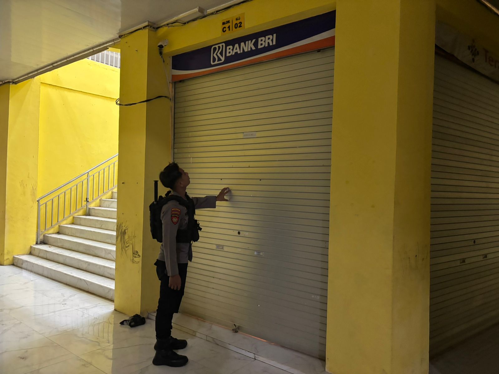 Sat Samapta Polres Lamandau Patroli di Objek Vital, Wilkum Polres Lamandau