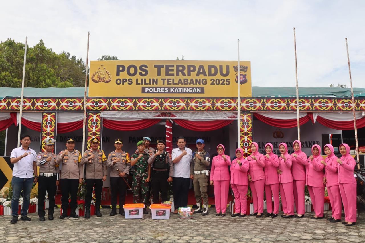 Kapolres Katingan Pastikan Keamanan Gereja Jelang Ibadah Natal 2025