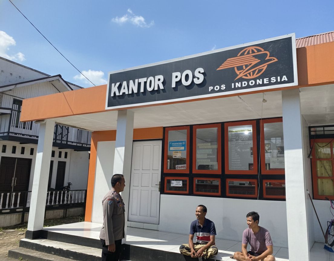 Harkamtibmas, Personil Polsek Katingan Kuala Sambang masyarakat