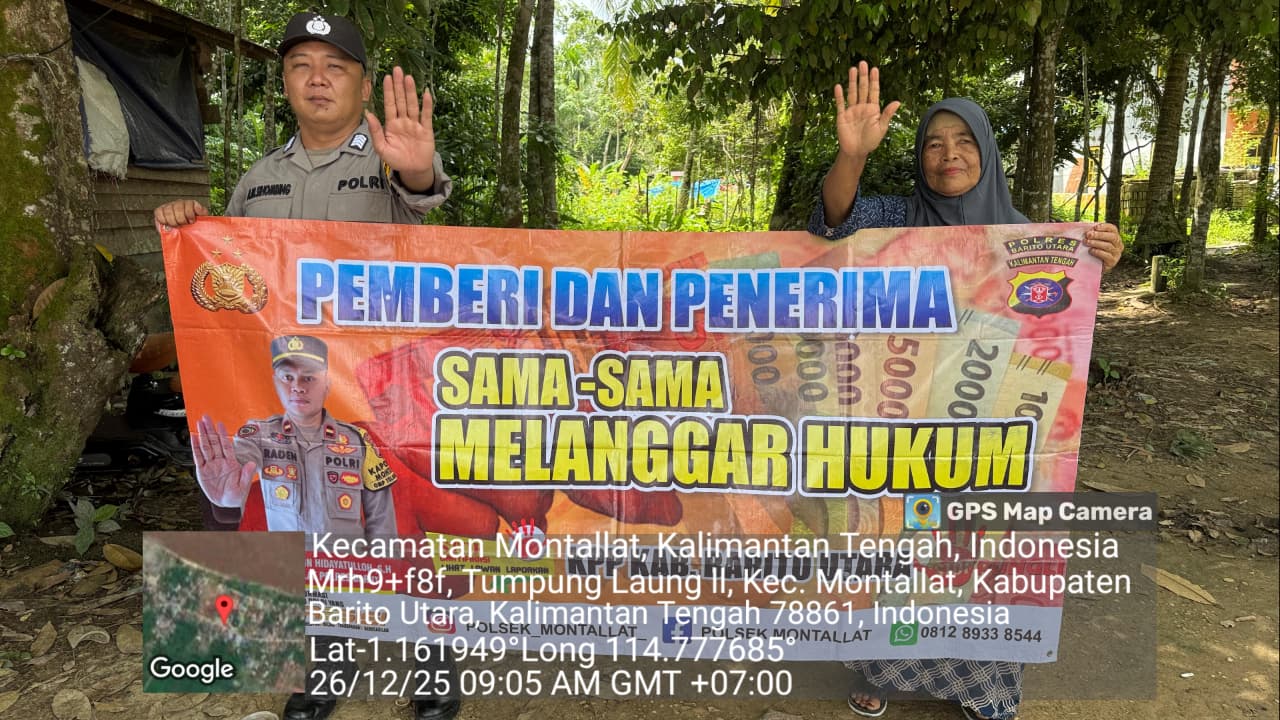*Polsek Montallat Putus Tindak Pelanggaran Pungli, Polsek Montallat Himbau Stop Pungli ke Warga