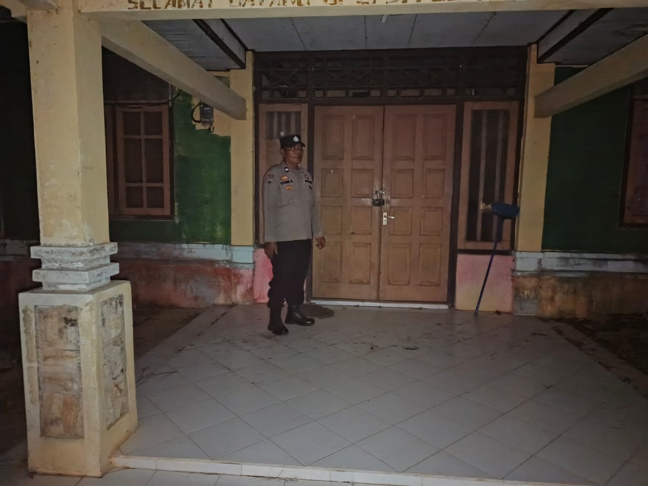 Hadir Di Tengah Masyarakat, Polsek Lamandau Patroli Dialogis Malam Cegah Gangguan Kamtibmas