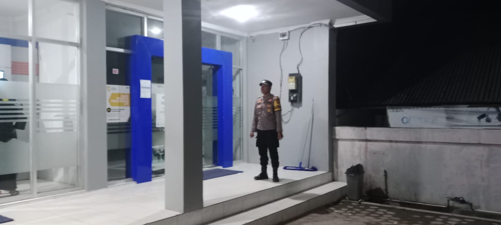 Polsek Bulik Patroli Obyek Vital dan Bank wilkum Polsek Bulik