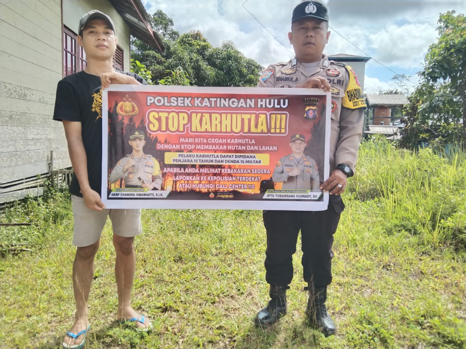 Polsek Marikit melaksanakan kegiatan pengecekan pemanfaatan lahan dalam program Ketahanan Pangan bentuk Dukungan terhadap Kebijakan Presiden RI tentang Asta Cita Ketahanan Pangan