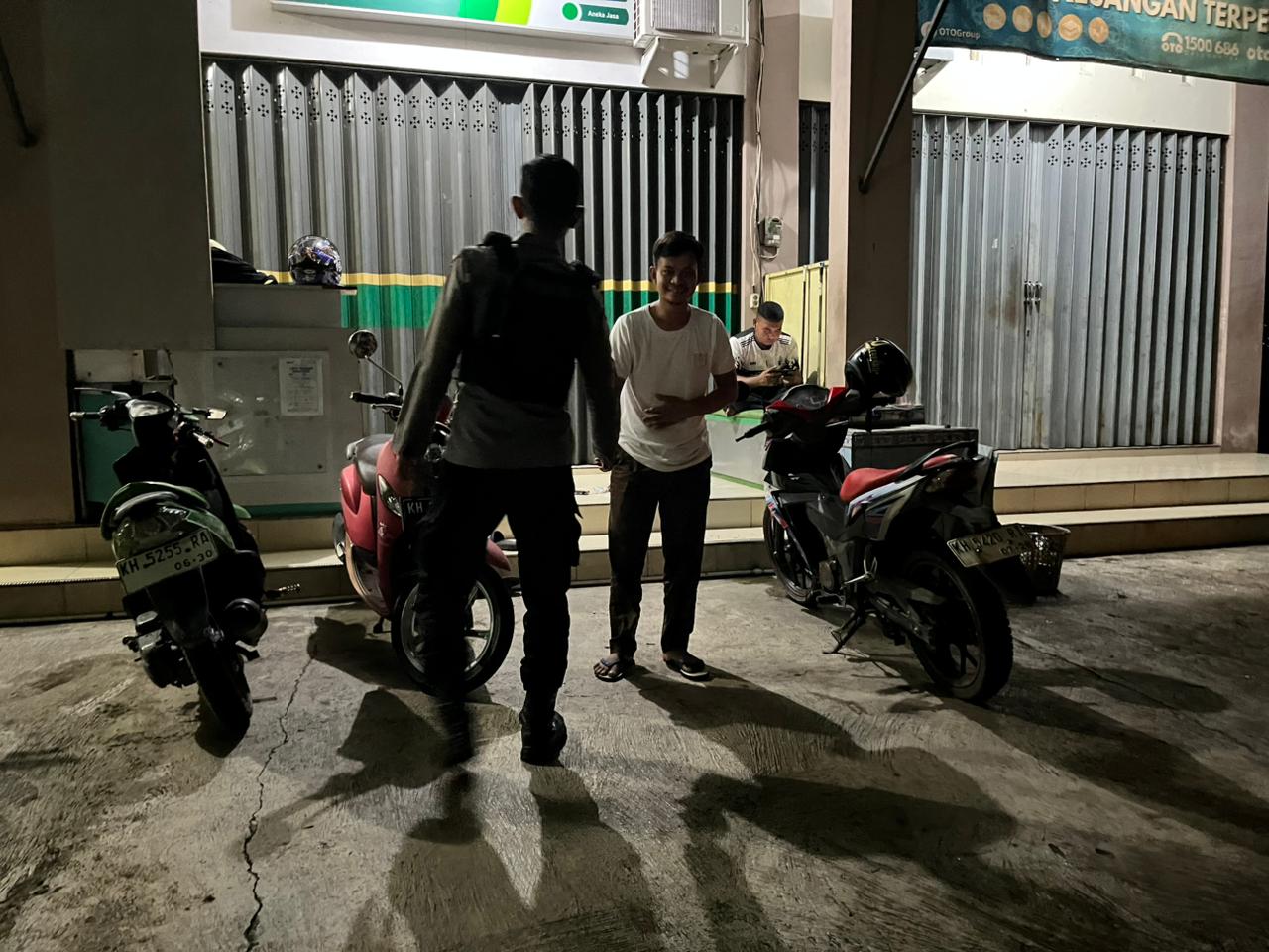 Sat Samapta Polres Lamandau Patroli di Objek Vital, Wilkum Polres Lamandau