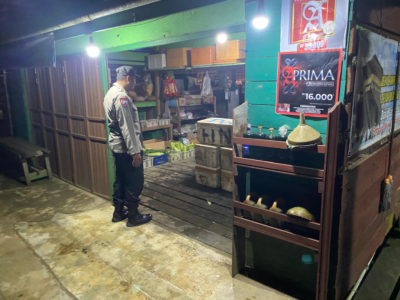 Piket Polsek Delang melaksanakan patroli diwilkum Polsek Delang