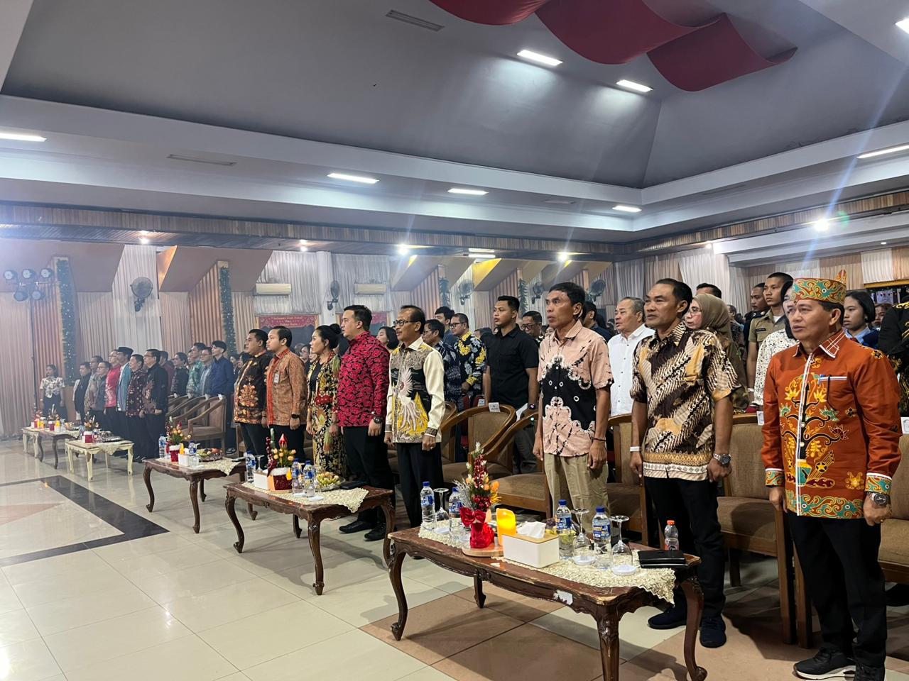 Waka Polres Lamandau Hadiri Perayaan Natal Gabungan ASN dan TNI–Polri Tahun 2025